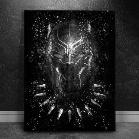 FOREVER! - Black and White Canvas