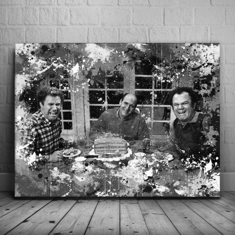 Divorce - Black and White Canvas