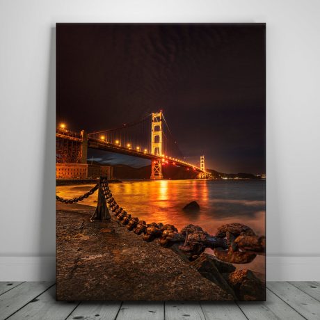 Golden Chains Canvas
