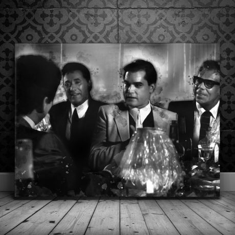 Funny Guy - Black and White Canvas